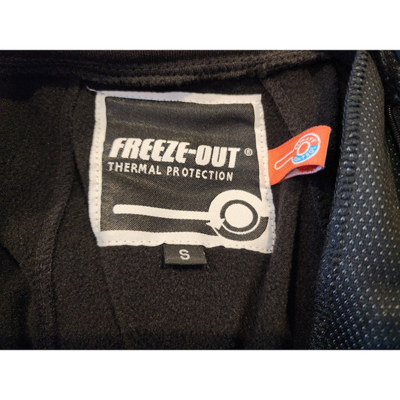 Freeze Out Thermal Protection Motorcycle Pullover Women’s Size Small Black/Blue - Picture 6 of 6